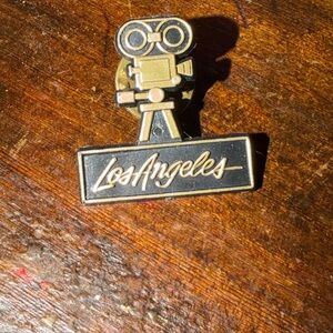 Los Angeles Camera Pin vintage